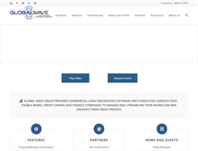 Tablet Screenshot of globalwavegroup.com